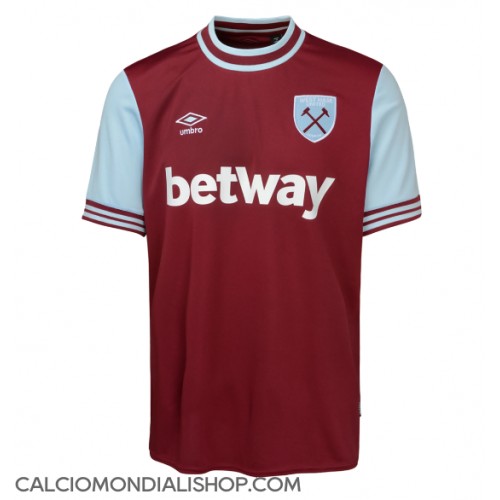 Maglie da calcio West Ham United Prima Maglia 2024-25 Manica Corta